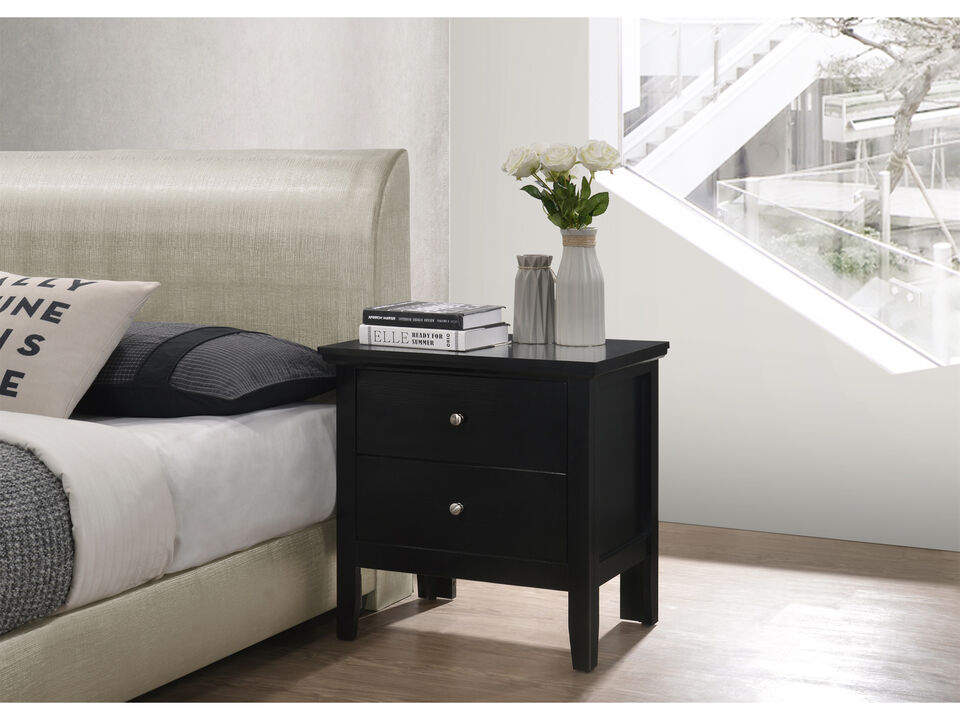Primo 2-Drawer Nightstand (24 in. H x 15.5 in. W x 19 in. D)