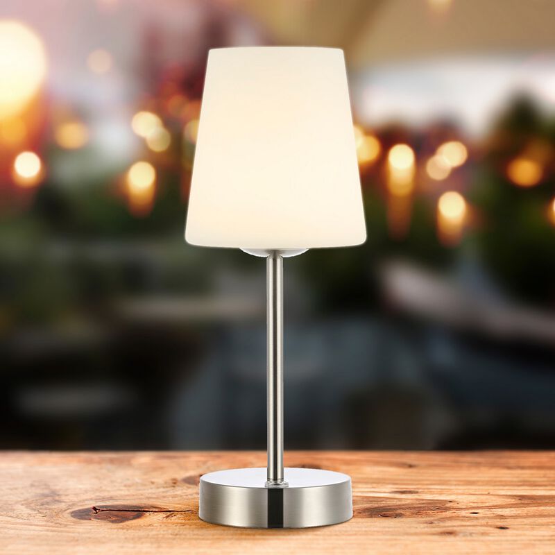 Carson Modern Minimalist Iron Rechargeable Integrated LED Table Lamp