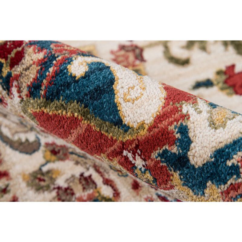 Momeni Traditional Rectangle Area Rug, Ivory, 2' X 3'