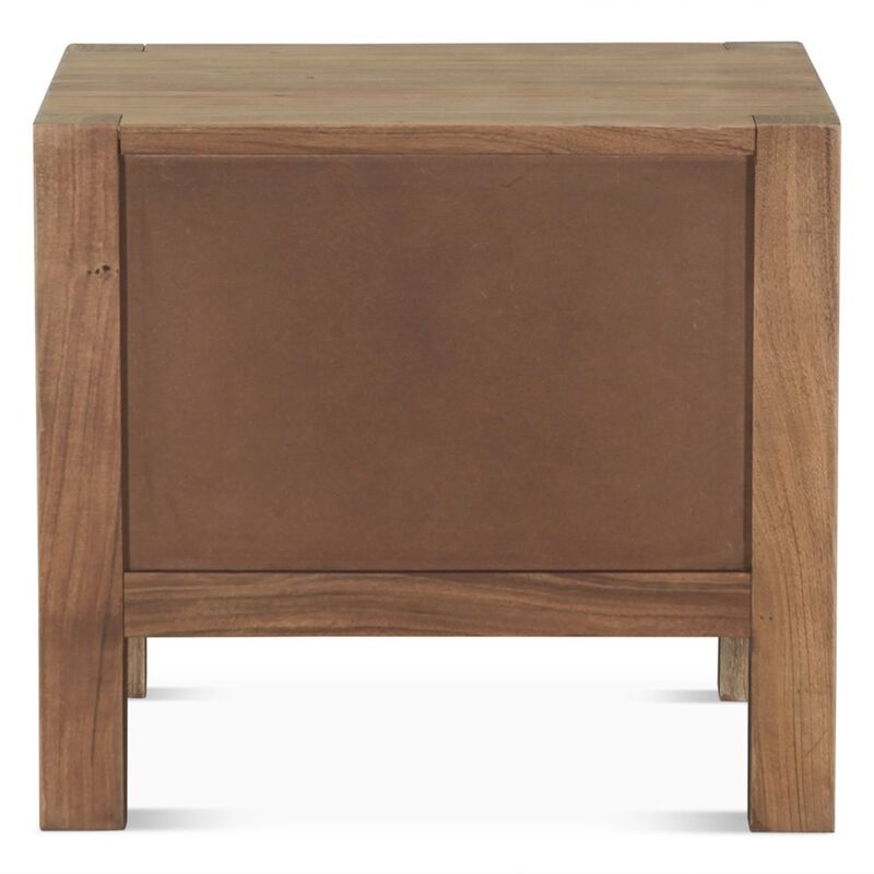 World Interiors Mesa 32" Nightstand in Brushed Acacia image number 2