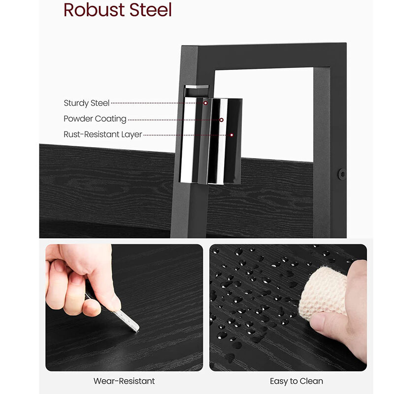 Narrow 5-Tier Ladder Shelf Freestanding Storage for Stylish Spaces