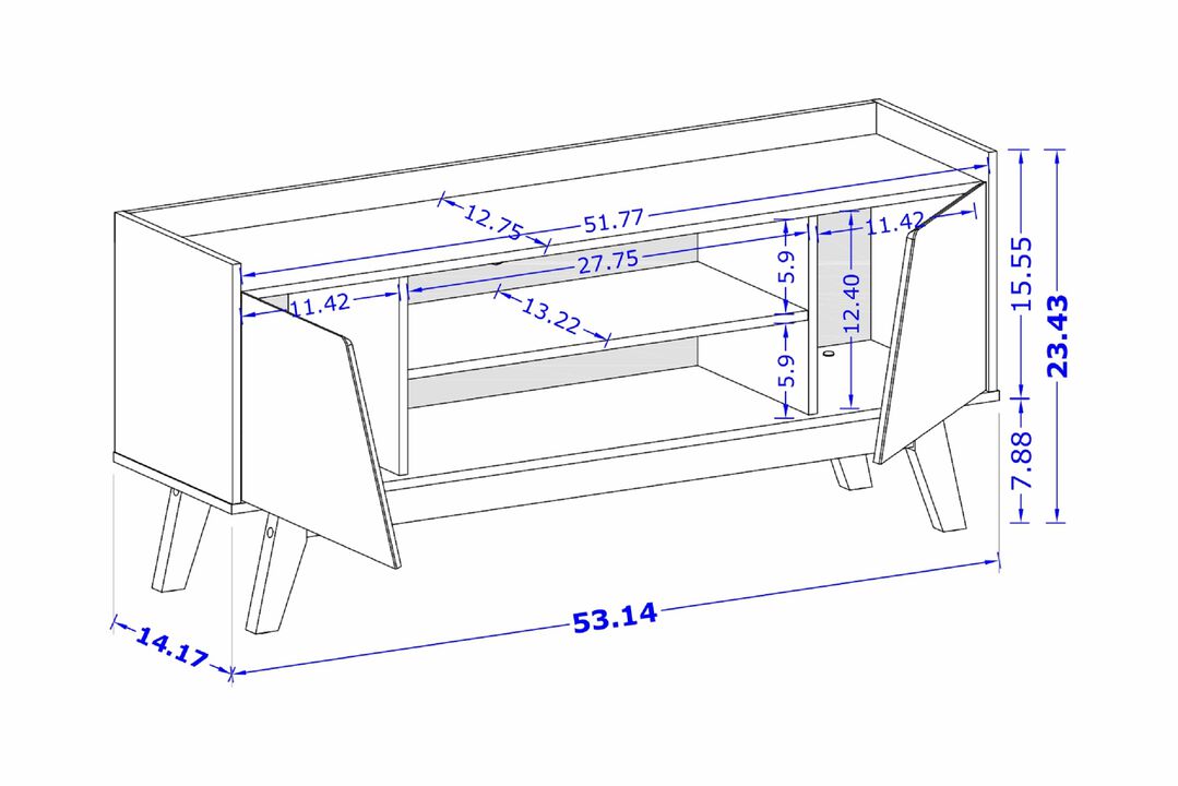 Marcus Small TV Stand in Beige