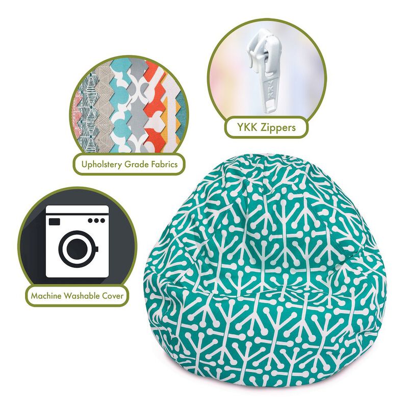 Majestic Home Goods Large Bean Bag Aruba Pacific