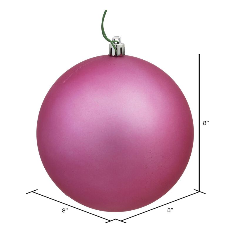 Vickerman Mauve Matte Ball UV Drilled Cap - image number 1