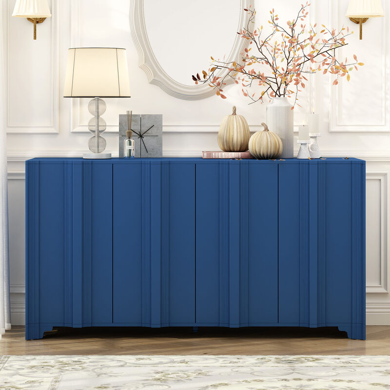 Merax 4-Door Sideboard Storage Cabinet