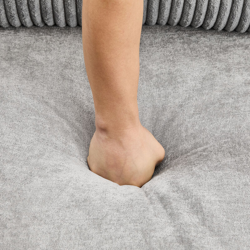 Merax Pull-out Sofa Bed with 2 Cup Holders image number 6