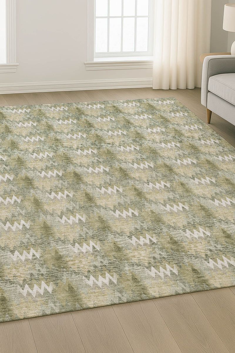 Soft Essentials SE5 Olive 9' x 12' Rug image number 1