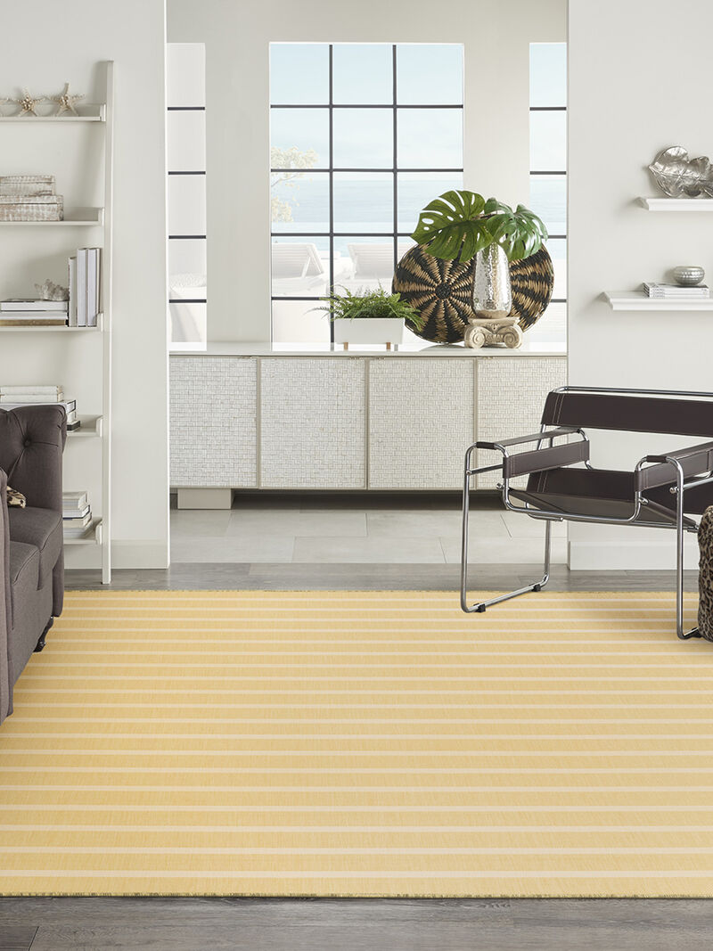 Positano POS03 Yellow/Ivory 9' x 12' Rug