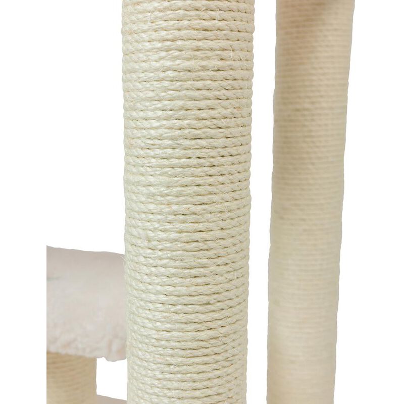 Armarkat Real Wood Cat Tree In Ivory, Jackson Galaxy Approved, Six Levels