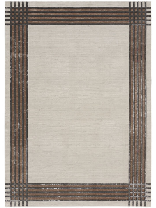 Desire DSR01 Ivory/Silver 7'10" x 9'10" Rug