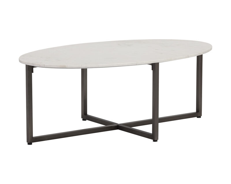 Kiara Oval Coffee Table