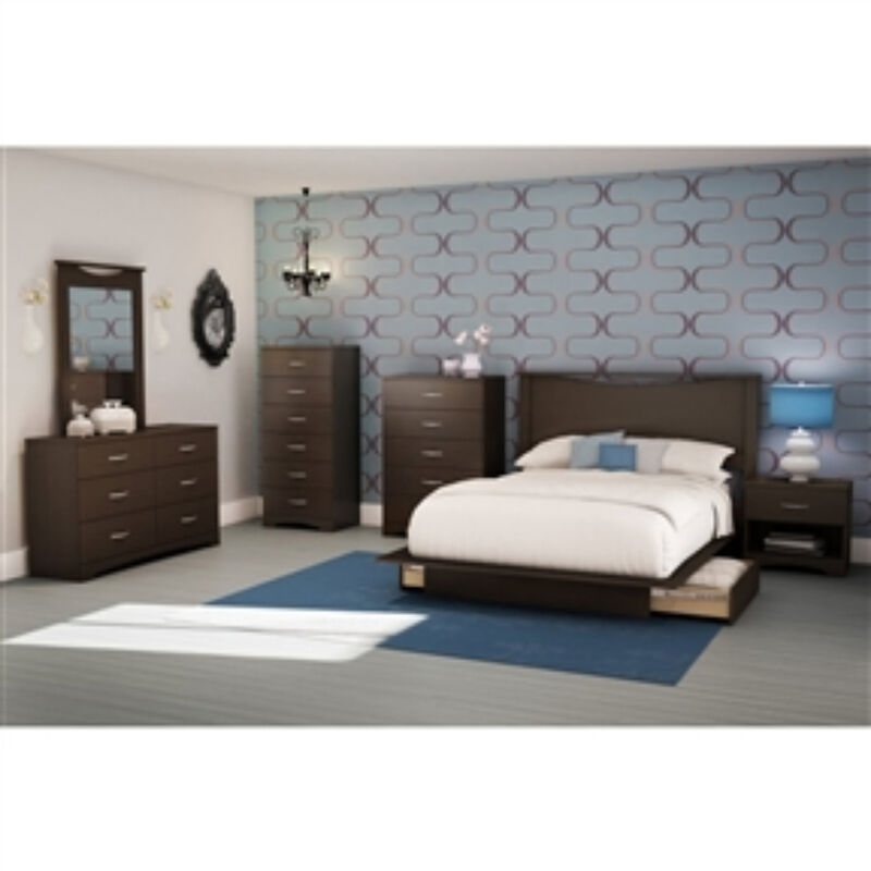 Modern 6-Drawer Bedroom Dresser for Clothes Storage and Organization