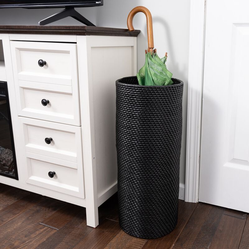 Saboga Home&trade; Round Umbrella Basket image number 2