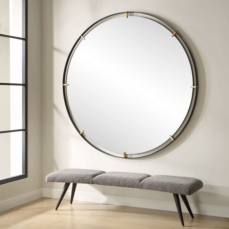 Grand Pendulum Round Mirror image number 1