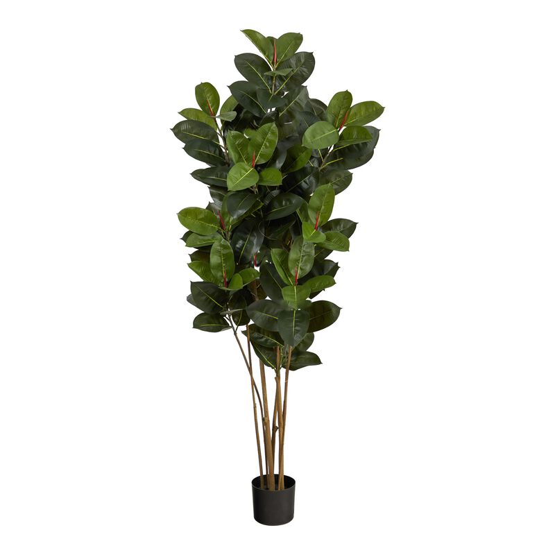 Hivvago 5.5 Feet Oak Artificial Tree UV Resistant (Indoor/Outdoor)