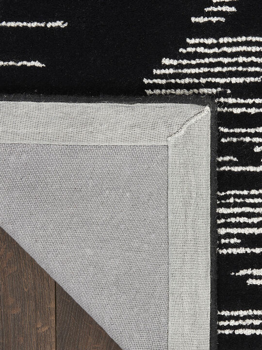 Ma30 Star SMR02 Black/Ivory 9'9" x 13'9" Rug