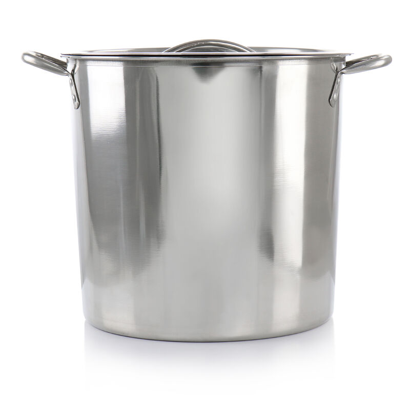 Gibson Everyday Whittington 16 Quart Stainless Steel Stock Pot with Lid