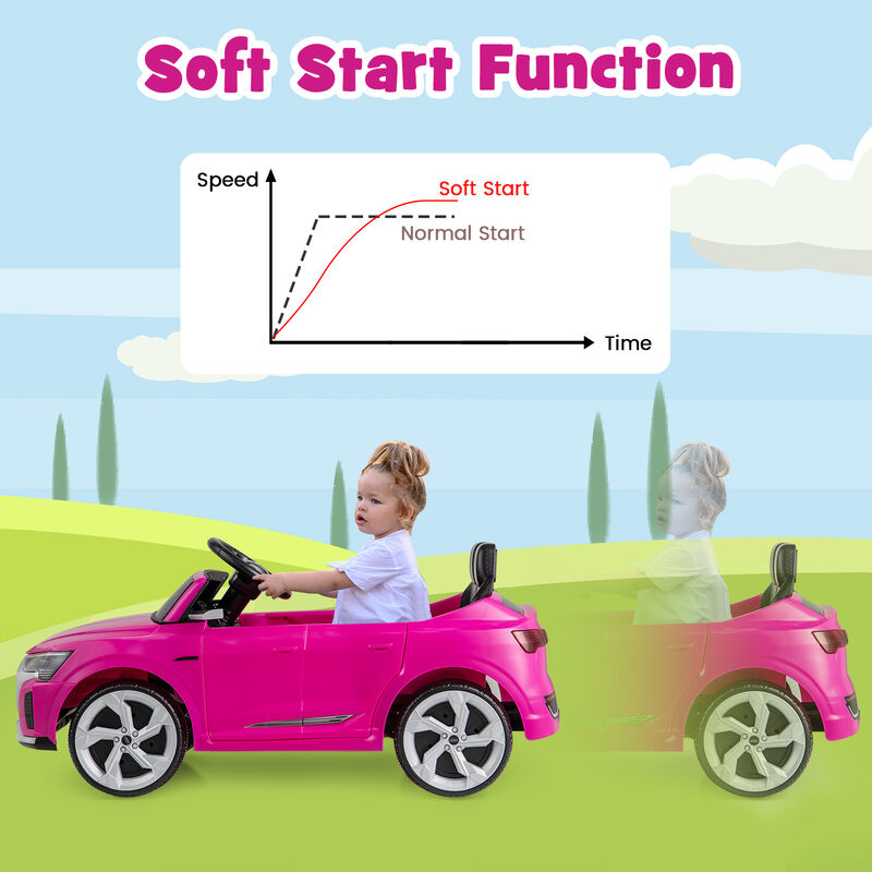 Electric Kids Ride On Car with 12V Battery Remote Control and 3 Speeds image number 5