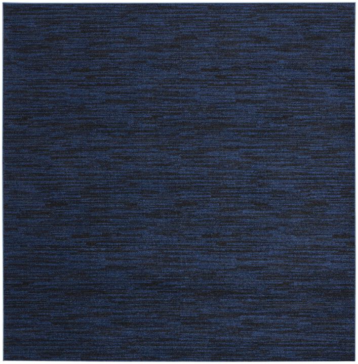 HomeRoots Square Indoor Outdoor Area Rug