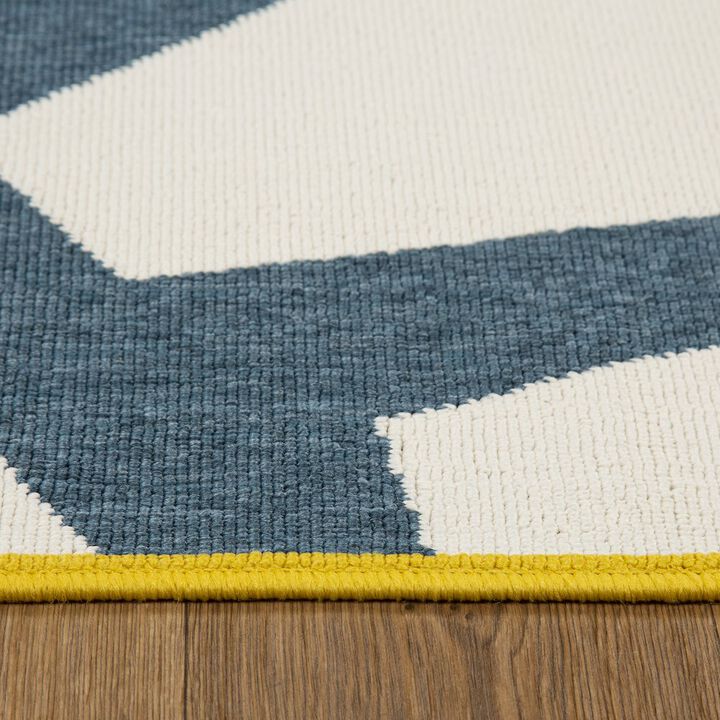 LR Home Mapa Durable Performance Area Rug Outdoor