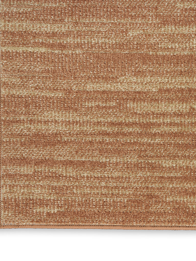 Nourison Essentials NRE01 Rust 12' x 15' Rug image number 6