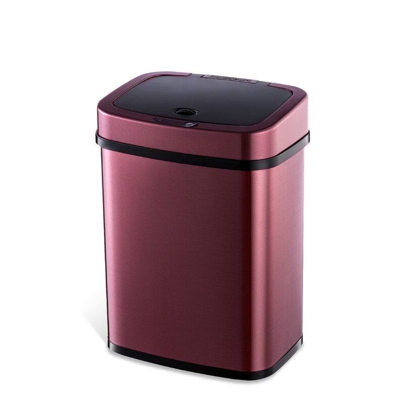 3-Gallon Motion Sensor Touchless Stainless Steel Trash Can