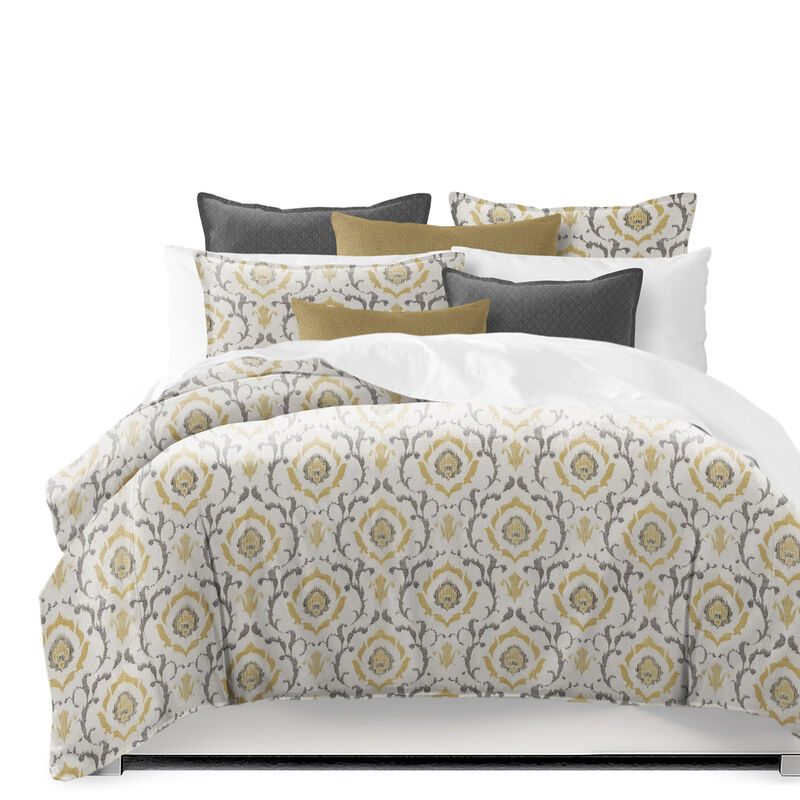 6ix Tailors Fine Linens Tandoori Gold Comforter Set