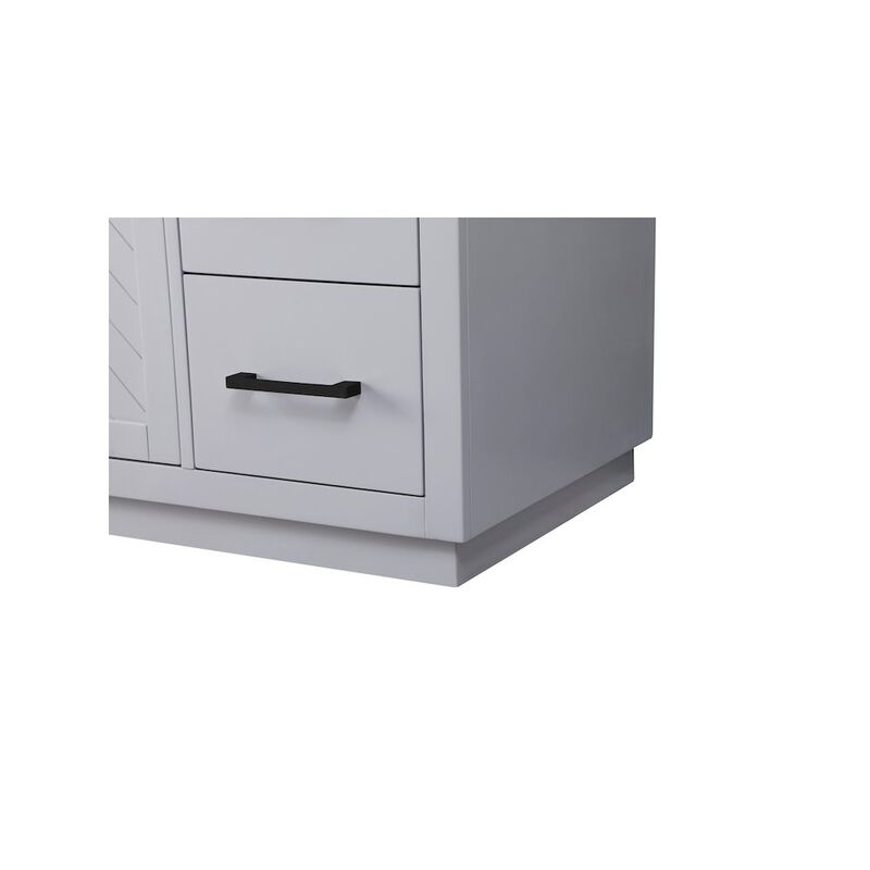 Elegant Kitchen and Bath 42 inch Single Bathroom Vanity in Grey