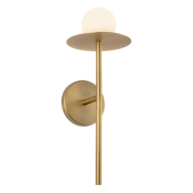Elixir 16-in Damp-Rated Dimmable LED Wall Sconce image number 2