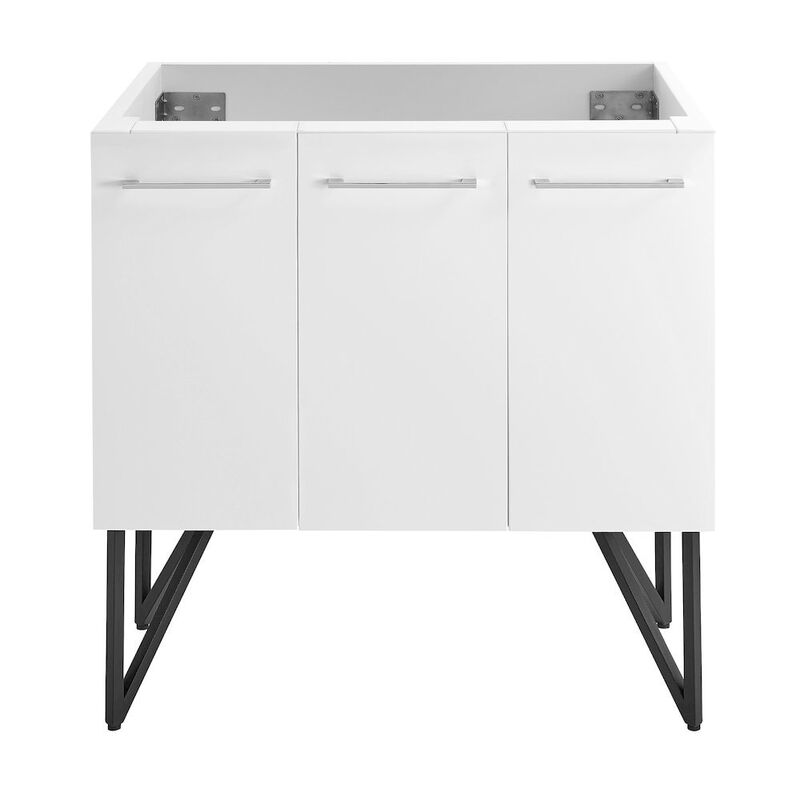 Annecy 36" Bathroom Vanity in White - Cabinet Only image number 2