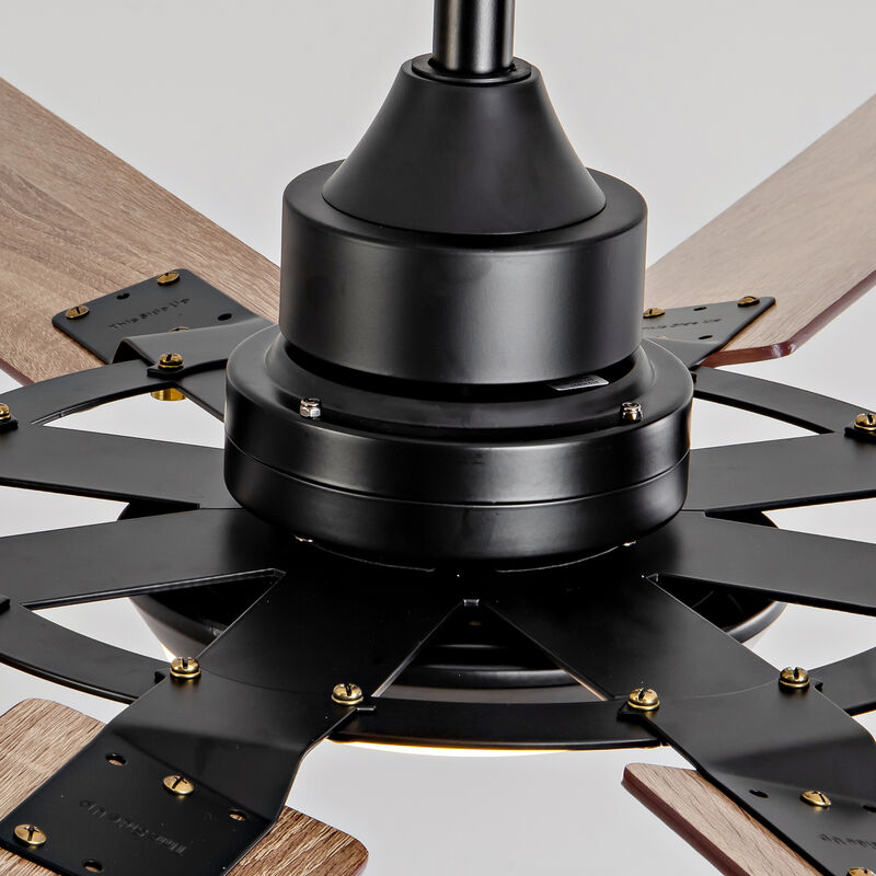 ELEMENT ACE 72-Inch 8-Blade Ceiling Fan with Dimmable Integrated Light, Remote Control, Reversible Quiet DC Motor for Indoor and Covered Outdoor Spaces image number 7