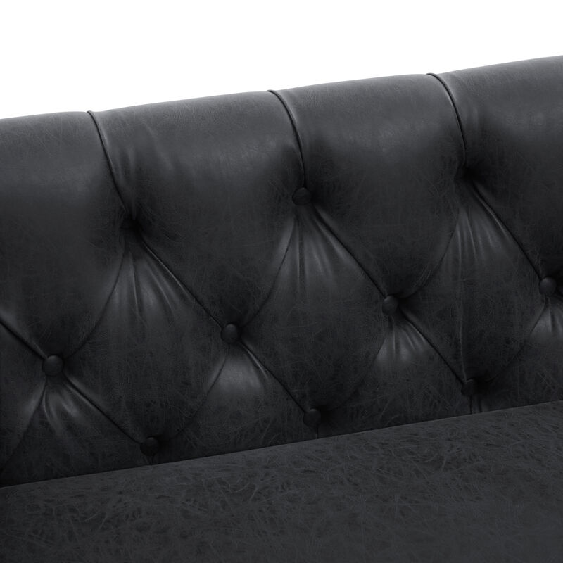 Kelhak 3 Seat PU Sofa image number 7