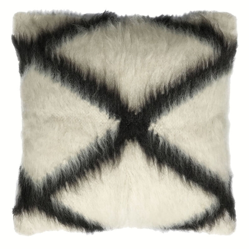 Floor cushion 100% wool cross image number 0