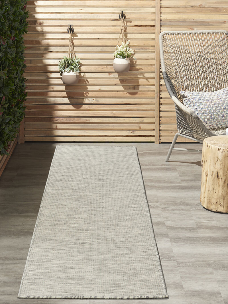 Positano POS01 Light Gray 2'2" x 12' Rug image number 2