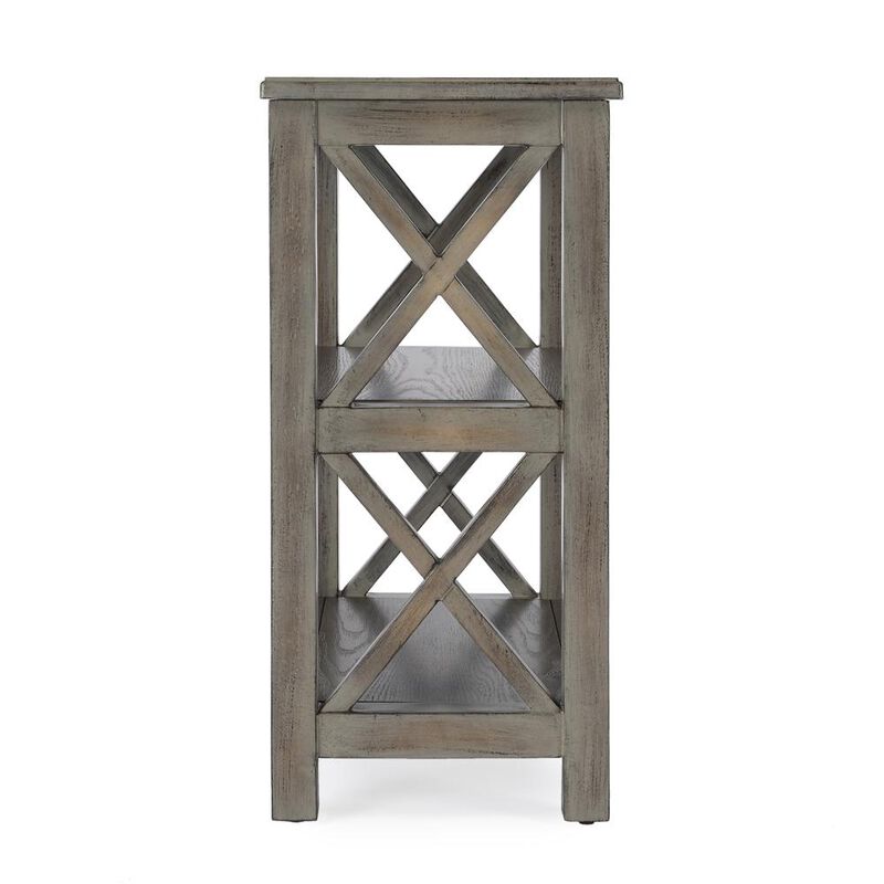 Butler Specialty Vance 2 Shelf 22W Bookcase, Light Brown