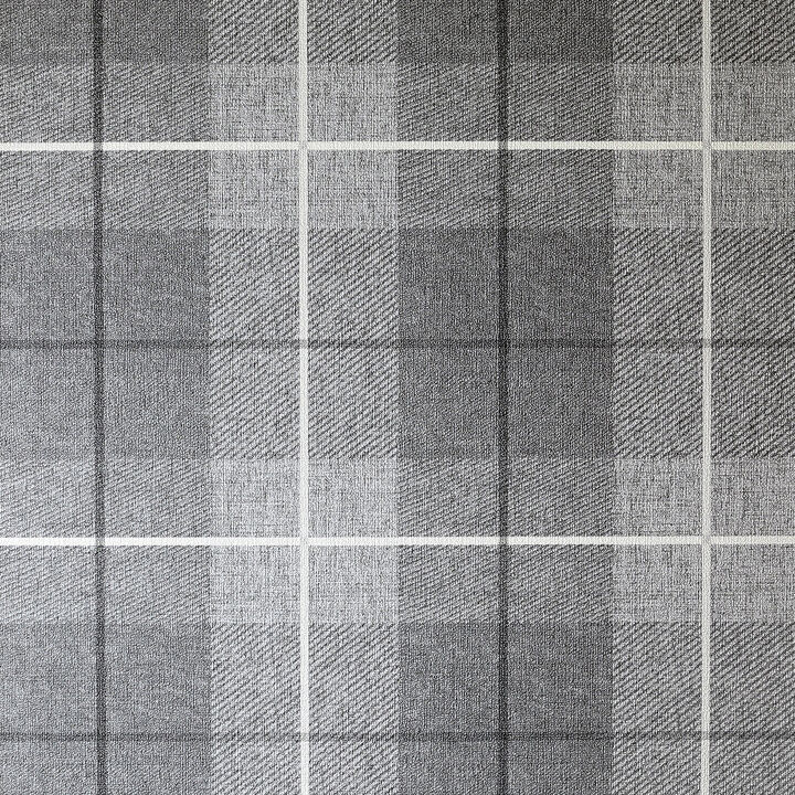 Hector Charcoal Plaid Wallpaper (Set of 2)