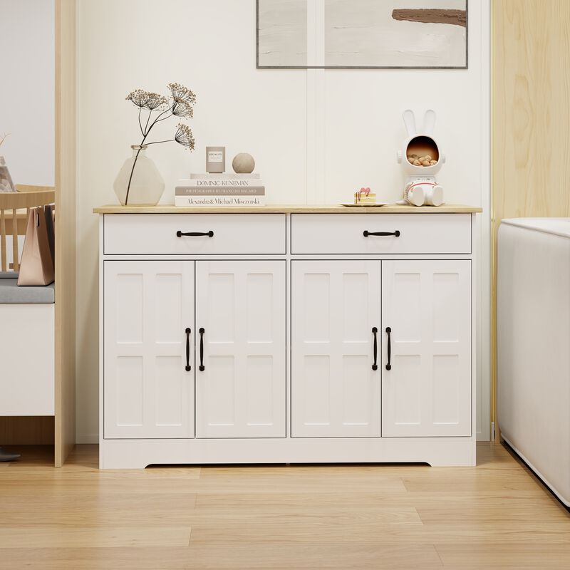 Gwazet Sideboard Buffet Cabinet image number 7
