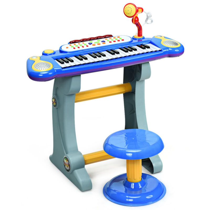 Kids 37 Key Electronic Keyboard Piano Toy image number 4