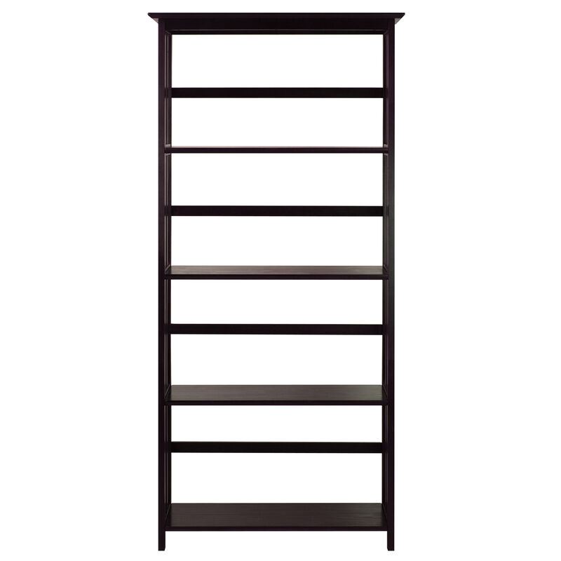 Casual Home Mission Style 5-Shelf Bookcase, Espresso