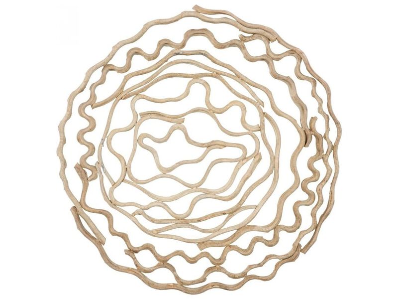 Vine Bleached Wall Flower Wall Decor image number 1