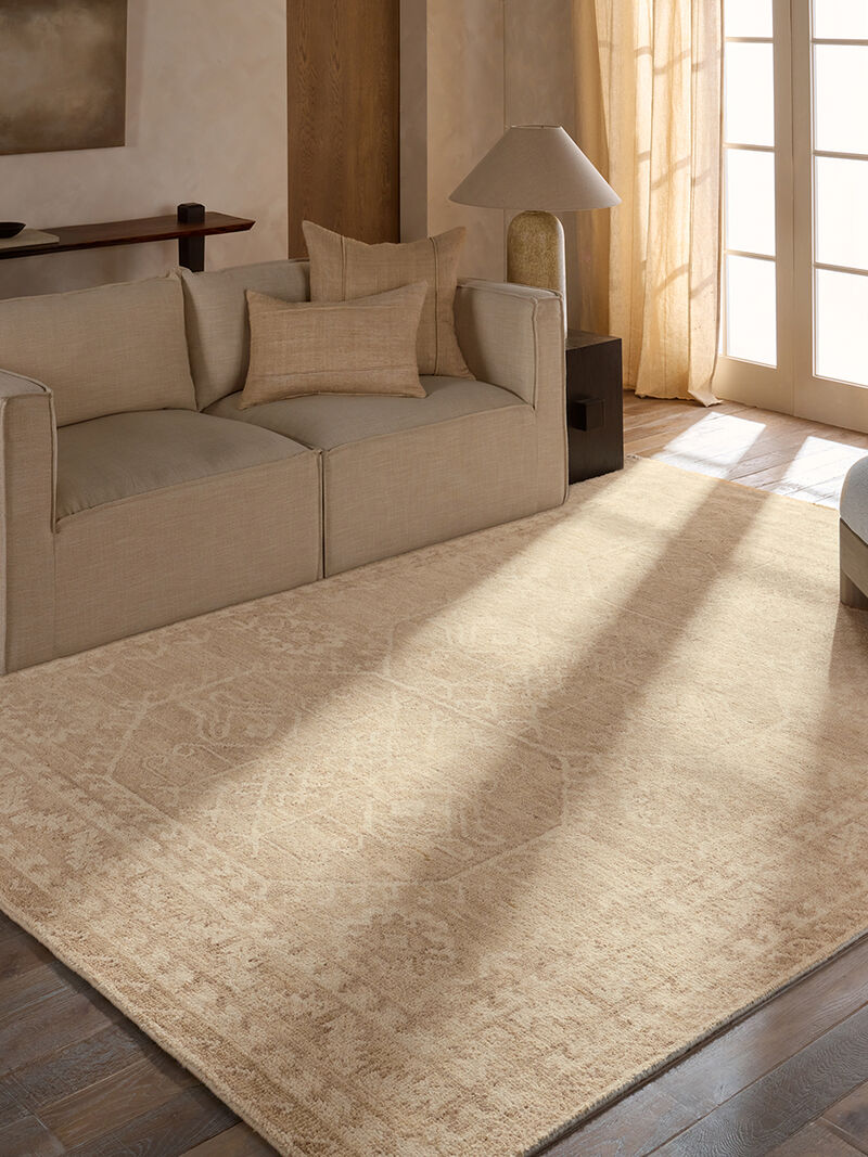 Azad Aires Tan/Taupe 8' x 10' Rug image number 1