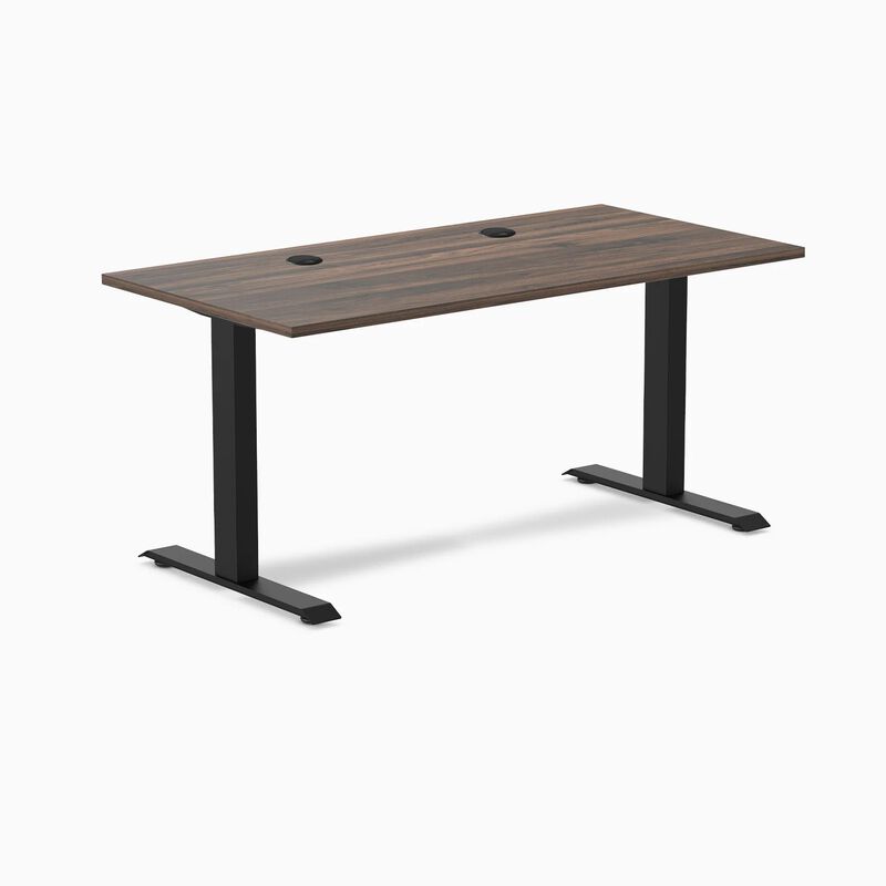 Desky Zero Scalloped Laminate Office Desk image number 0