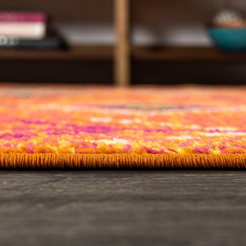 Tribal Love Geometric Area Rug