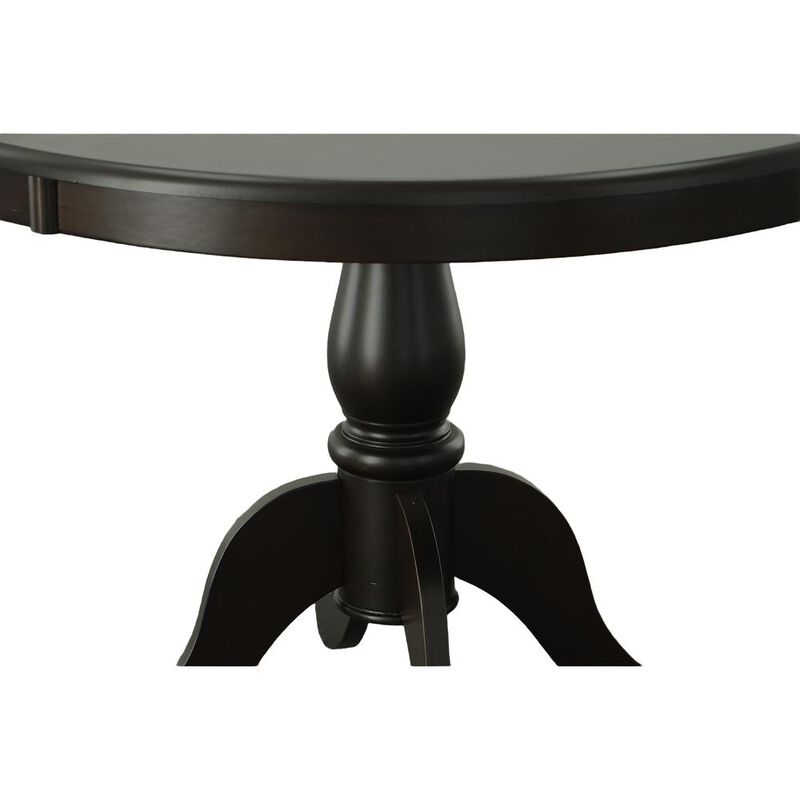 Carolina Living Fairview 42 Round Pedestal Dining Table - Espresso