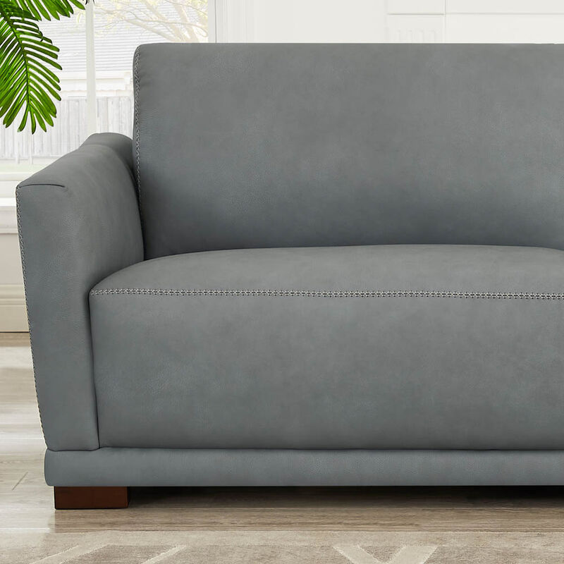 Mary Top Grain Leather Sofa