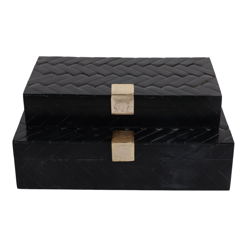 S/2 Weave Design Boxes image number 0