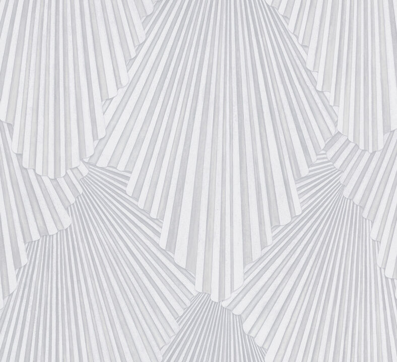 Lumiere Off-White Deco Geo Wallpaper