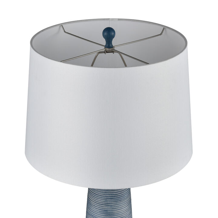 Kent 31'' High Dark Blue 1-Light Table Lamp Set