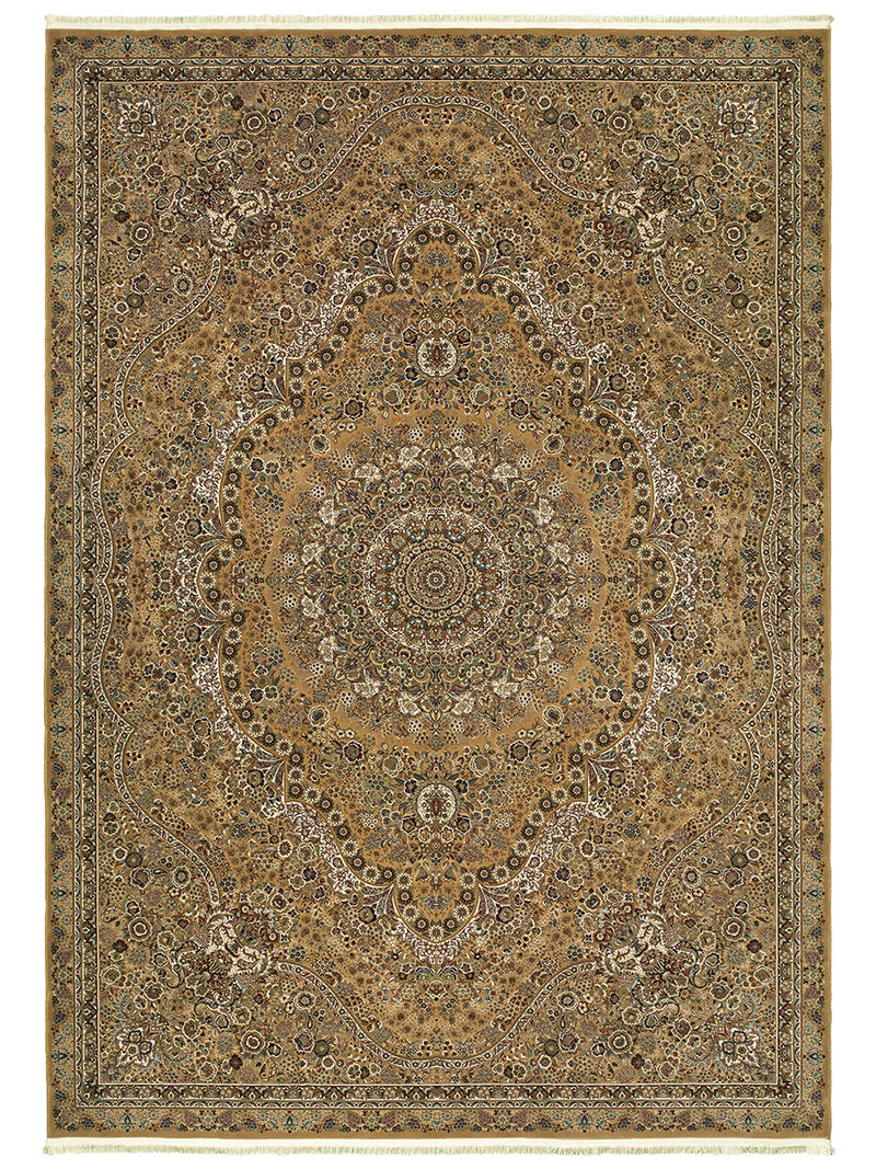 Masterpiece 5'3" x 7'6" Gold Rug image number 0