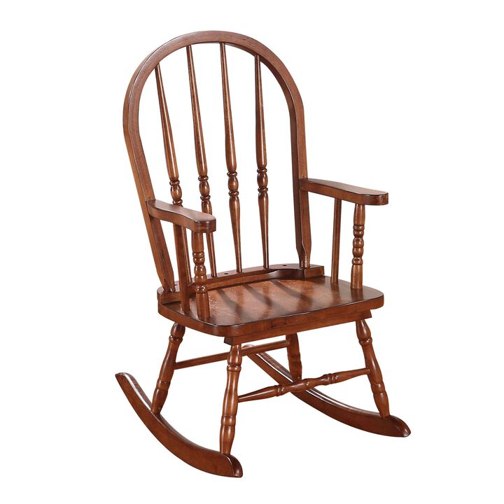 Kloris Youth Rocking Chair in Tobacco